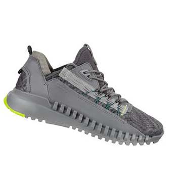 Ecco Zipflex Low Sneakers Herr Grå | SE 672JPQ